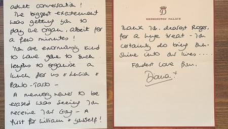 للبيع في المزاد العلني: ثلاث رسائل كتبتها الأميرة ديانا بخط اليد إلى أصدقائها المقربين