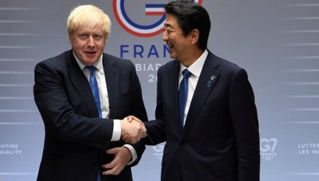 عاجل .. لندن تتوصل مع اليابان إلى أول اتفاق تجاري رئيسي لمرحلة ما بعد بريكست