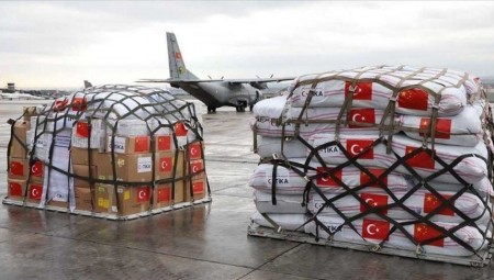 تركيا ترسل مساعدات طبية إلى بريطانيا