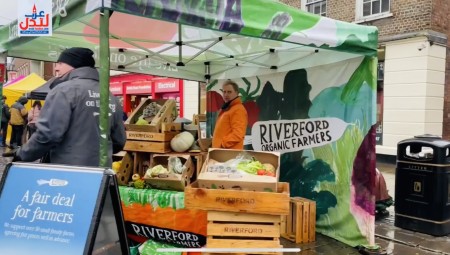 فيديو: سوق النباتيين في لندن.. تجربة فريدة برجر نباتي وحلوى دون منتجات حيوانية