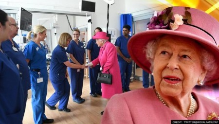 الملكة إليزابيث تمنح هيئة الصحة البريطانية أعلى وسام مدني في المملكة
