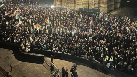 لندن: دعوة للتظاهر أمام البرلمان اليوم الأربعاء ضد قانون يمنع مقاطعة المنتجات الإسرائيلية