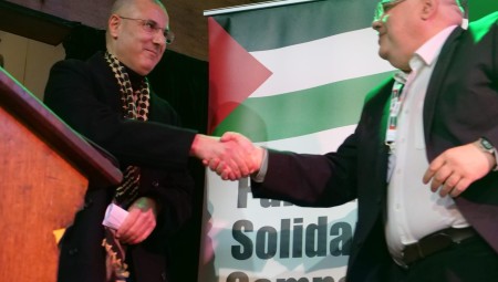 إعادة انتخاب الدكتور كامل حواش رئيسا لحركة التضامن مع فلسطين