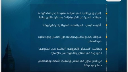 موجز أخبار بريطانيا: الثلاثاء 18 أبريل 2023
