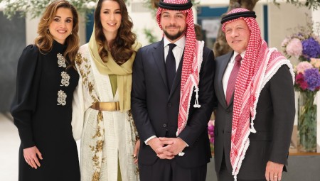 عقد قران ولي عهد المملكة الأردنية الهاشمية الأمير الحسين بن عبد الله الثاني