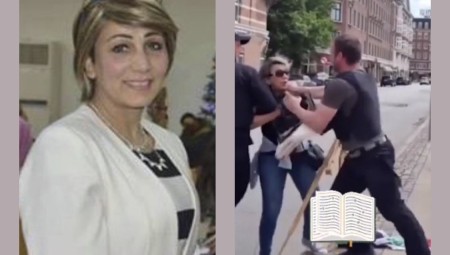 العراقية التي دافعت عن القرآن بالدنمارك تُتَّهَمُ بالسرقة (فيديو)