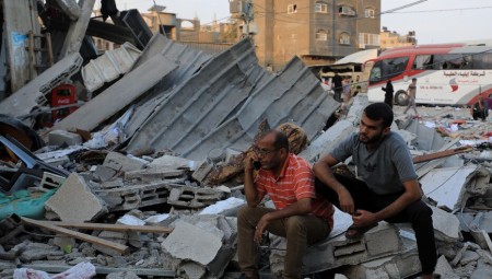 كأنها آثار زلزال ,, الدمار في غزة جراء القصف الإسرائيلي فوق الوصف