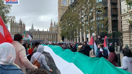 المملكة المتحدة:  علم فلسطين يفجر أزمة سياسية بالبرلمان البريطاني 