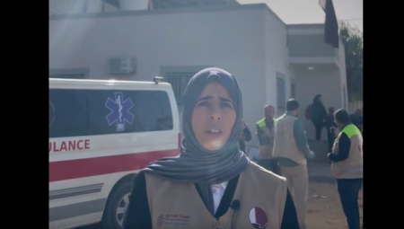 فلسطينيو بريطانيا يشكرون وزيرة الدولة القطرية لولوة الخاطر المسؤولة الأولى التي زارت غــزة