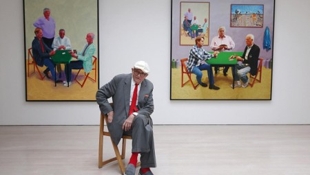 معرض غامر للحواس يتمحور حول أعمال الرسام البريطاني ديفيد هوكني