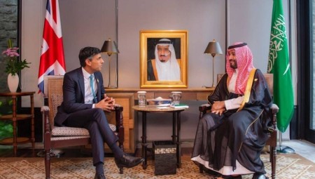 سوناك ومحمد بن سلمان يجريان محادثات هاتفية.. وبن سلمان يزور بريطانيا الأشهر القادمة