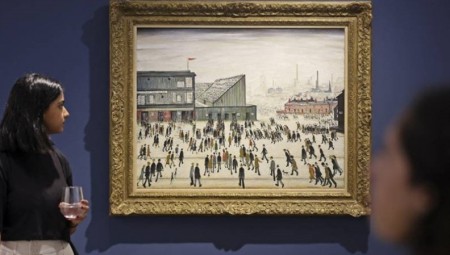 متحف لوري يشتري لوحة الذهاب إلى المباراة مقابل 7,8 ملايين جنيه استرليني