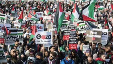 السبت القادم: ائتلاف من ست منظمات يدعو لمسيرة بلندن للمطالبة بوقف كامل لإطلاق النار في غزة