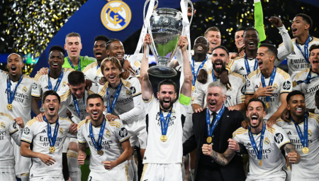 مدريد يتوج بلقب دوري أبطال أوروبا للمرة 15 في تاريخه على ملعب ويمبلي