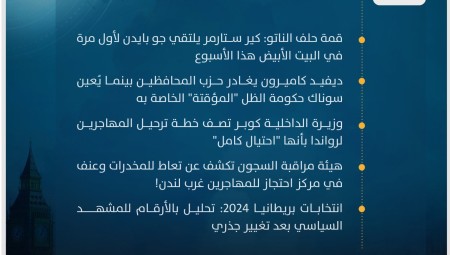 موجز أخبار بريطانيا من منصة عرب لندن: الثلاثاء 8 يوليو / تموز 2024