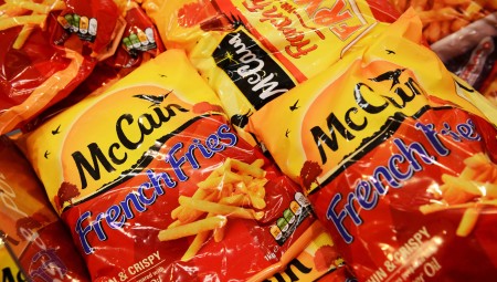 McCain Foods تصدر إشعار سحب فوري لعدد من منتجاتها المثلجة