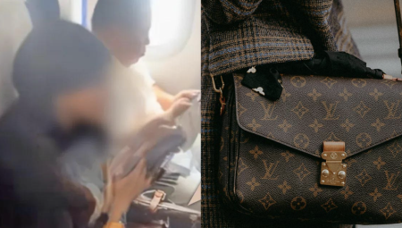 طرد سيدة من طائرة في الصين بعد رفضها وضع حقيبة Louis Vuitton تحت المقعد!