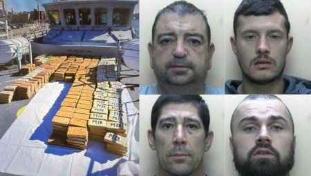 بريطانيا تدين أربعة رجال في واحدة من أكبر الضربات ضد شبكات المخدرات