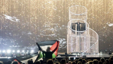 إسبانيا تتحدّى تحذيرات يوروفيجن برسالة داعمة لفلسطين