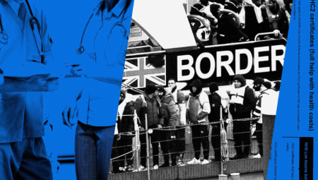 ما يقرب من مليون تصريح دخول مجاني HC2 من NHS لطالبي اللجوء خلال خمس سنوات