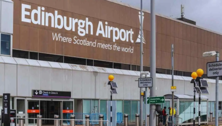 توقف مفاجئ للرحلات في مطار إدنبرة بعد تعطل نظام مراقبة الحركة الجوية