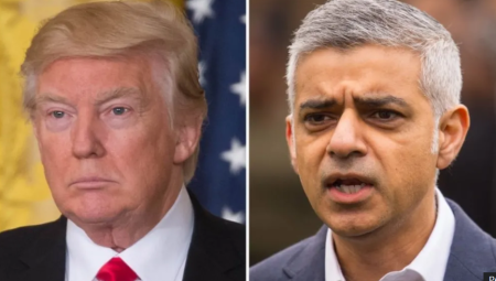 ترامب يهاجم صادق خان مجددًا: عمدة لندن غير كفء ومقزز