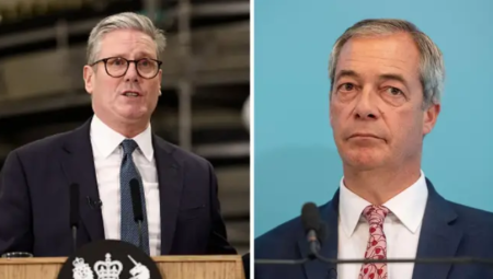 ستارمر يطالب فاراج بالاعتذار عن إساءات عنصرية لزملائه في مدرسة دولويتش قبل 50 عامًا