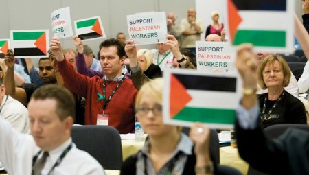 الحق الفلسطيني في قلب الحركة العمالية البريطانية