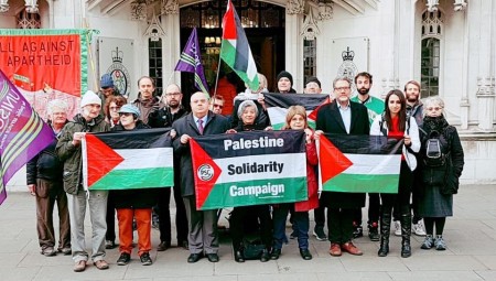 حملة التضامن مع الشعب الفلسطيني تواصل المعركة القضائية ضد الحكومة البريطانية